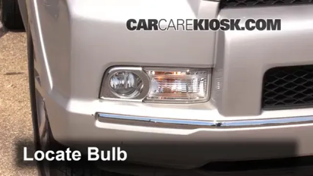 2013 Toyota 4Runner Limited 4.0L V6 Éclairage Feu antibrouillard (remplacer l'ampoule)